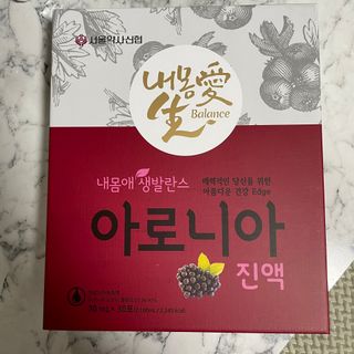 서울약사신협_내몸애생발란스아로니아_70ml x 30포 — 5점을 준 리뷰어가 2021년 7월 올린 사용 사진
