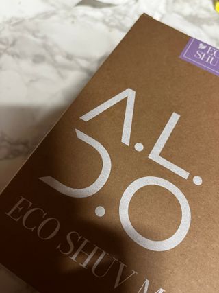 알도(A.L.D.O) 알도 에코슈브 주니어 마스크(중형) — 5점을 준 리뷰어가 2022년 9월 올린 사용 사진