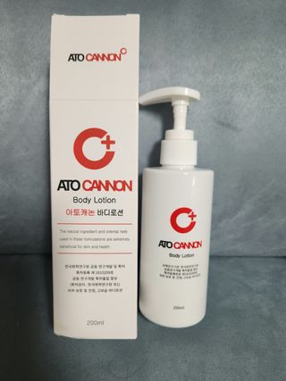아토캐논(ATO CANNON) 아토캐논 고보습 바디로션 200ml — 4.5점을 준 리뷰어가 2023년 1월 올린 사용 사진