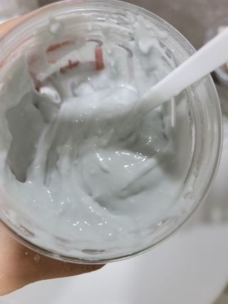 투비어레이디 젤리팩 25g /6종 중 랜덤3종 발송/ 도구가 필요없는 피부관리끝판왕 모델링팩 — 5점을 준 리뷰어가 2021년 6월 올린 사용 사진