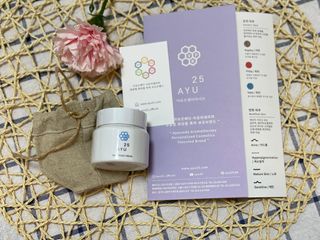 AYU25[아유트웬티파이브]다마스크로즈워터 베이스 천연 수분 촉촉 크림 — 4점을 준 리뷰어가 2021년 3월 올린 사용 사진