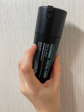Dr.느루벗 느루벗 옴므 토탈 케어 올인원 118ml 남자 남성 스킨 로션 에센스 크림 화장품 — 5점을 준 리뷰어가 2021년 2월 올린 사용 사진