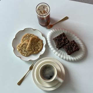 서브큐 오티스 더블초코 브라우니 시트+쿠키 생지 3종(더블 코코아 화이트/화이트 청크/청키초코) — 5점을 준 리뷰어가 2023년 2월 올린 사용 사진
