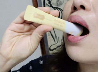 디오르 파인화이트 — 5점을 준 리뷰어가 2022년 2월 올린 사용 사진