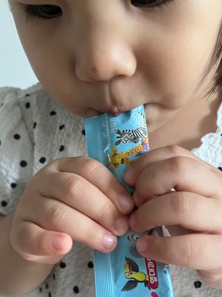 다나음 셀렌에 빠진 아연면역젤리 열대과일맛+사과맛 — 5점을 준 리뷰어가 2023년 7월 올린 사용 사진