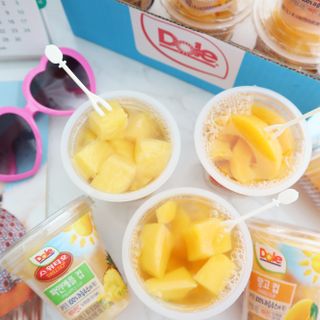 돌 MF[Dole] 파인애플컵/망고컵/복숭아컵 198g 6입X1박스 (맛 1가지 랜덤 발송) — 5점을 준 리뷰어가 2023년 6월 올린 사용 사진