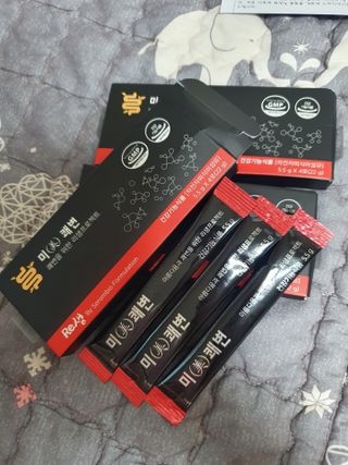 새롬바이오 리생 [미쾌변] 차전자피 식이섬유 건강기능식품 3팩 — 4.5점을 준 리뷰어가 2021년 6월 올린 사용 사진