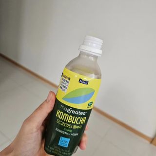 더그레잇티 콤부차 [매일유업] 더그레잇티 44kcal 콤부차 300ml *12개입 (오리지널 6개+베리리치 6개) — 5점을 준 리뷰어가 2023년 7월 올린 사용 사진