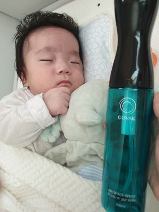 코박 covak 살균 스프레이 / 스페이스 살균제 — 5점을 준 리뷰어가 2022년 5월 올린 사용 사진