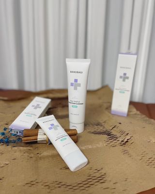 바노바기 코스메틱 바노바기 밀크씨슬 리페어 시카 폼 클렌저 플러스 120ml + 선스크린 플러스 50ml — 5점을 준 리뷰어가 2023년 7월 올린 사용 사진
