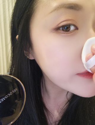 웰피아생활건강 웰피아마스커버_올인원커버쿠션(21호, 23호) — 5점을 준 리뷰어가 2023년 1월 올린 사용 사진