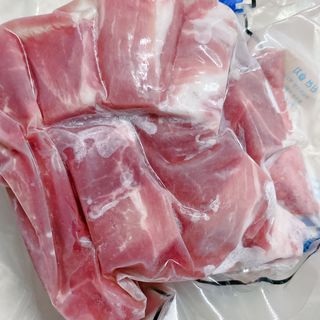찐신선 한끼한팩 미국 냉동 목살 & 네덜란드 냉동 삼겹살 SET — 5점을 준 리뷰어가 2021년 10월 올린 사용 사진