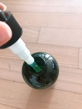 띵코 허브 샴푸, 트리트먼트, 바디워시 3종 — 5점을 준 리뷰어가 2022년 2월 올린 사용 사진