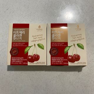 자연에온 가득담은 몽모랑시 타트체리 콜라겐 젤리스틱 — 5점을 준 리뷰어가 2021년 1월 올린 사용 사진