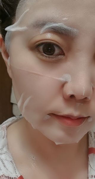 프롬노시베 필앤굿 에센스 마스크 — 5점을 준 리뷰어가 2022년 1월 올린 사용 사진