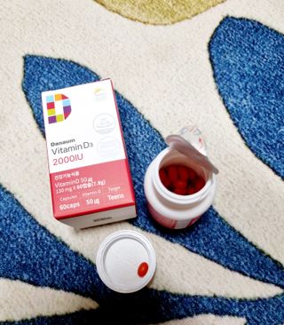 다나음 츄어블 비타민D 2000IU (130ml x 60캡슐) — 5점을 준 리뷰어가 2023년 9월 올린 사용 사진