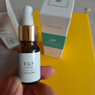 랑팡 EGF+FGF 10ppm 리포좀 앰플 원액 10ml — 5점을 준 리뷰어가 2021년 11월 올린 사용 사진