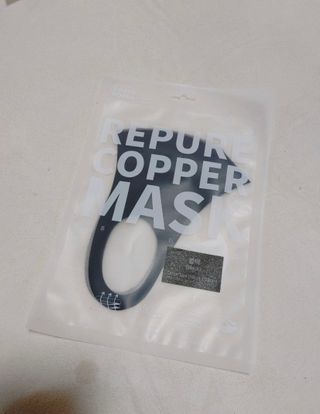 [에이블밤부] 리퓨어 쿠퍼 마스크 10color — 4점을 준 리뷰어가 2021년 1월 올린 사용 사진