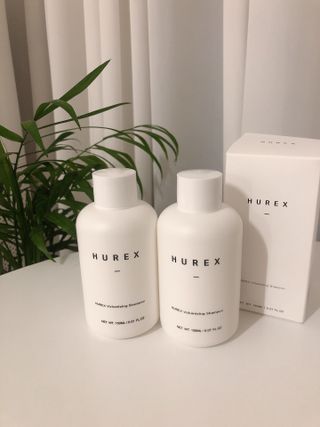[HUREX] 휴렉스 볼류마이징 탈모완화 기능성 샴푸 150ml x 2개 — 4.5점을 준 리뷰어가 2021년 9월 올린 사용 사진
