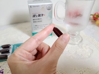 [대웅제약] 혈행, 눈,뼈건강, 알티지오메가3 세노메가 루테인 — 4점을 준 리뷰어가 2021년 8월 올린 사용 사진
