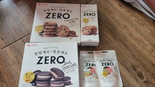 ZERO (초콜릿 칩 쿠키, 카카오 케이크, 후르츠 젤리, 아이스 콜라, 아이스 초코바) — 4점을 준 리뷰어가 2022년 6월 올린 사용 사진