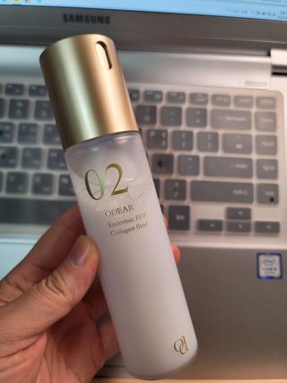 ODEAR ENDERMIC EGF COLLAGEN FLUID 오데어 엔더믹 이지에프 콜라겐 플루이드 — 5점을 준 리뷰어가 2022년 4월 올린 사용 사진