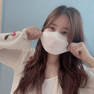 [숨그림] 3D 입체형, 짱구, 무직타이거, 빨강머리앤 우리아이 그리고 내가 쓰는 믿을수있는 케릭터 마스크 — 4점을 준 리뷰어가 2021년 9월 올린 사용 사진
