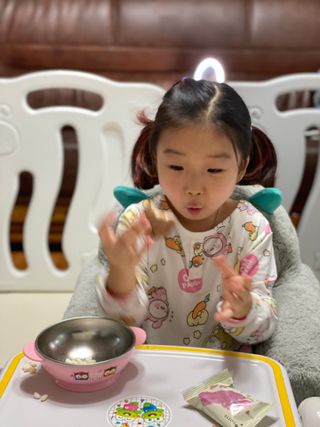 롯데제과 쁘띠몽쉘 마롱몽블랑 — 5점을 준 리뷰어가 2021년 11월 올린 사용 사진