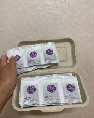 예진약방 그날을 위한 맞춤형 한방 건강식품 (4종) — 5점을 준 리뷰어가 2022년 6월 올린 사용 사진