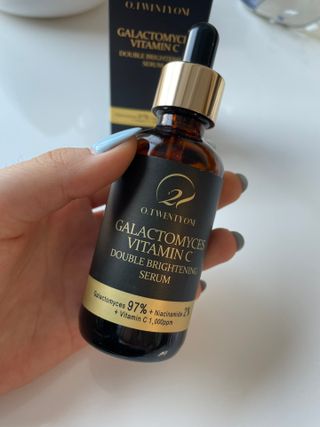 오투에니원 갈락토미세스 비타민 C 더블 브라이트닝 세럼 50ml — 4점을 준 리뷰어가 2023년 3월 올린 사용 사진
