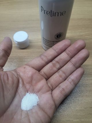 프리타임1 프리타임 파파야 엔자임 워시, 파우더 페이스 폼 클렌저 — 3점을 준 리뷰어가 2023년 4월 올린 사용 사진