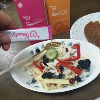 이지뷰티슬림MCT오일, 이지뷰티슬림MCT오일 아몬드 — 5점을 준 리뷰어가 2021년 11월 올린 사용 사진