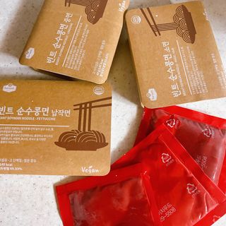 더빈트 빈트 순수콩면 3종 (+비건소스 2종 랜덤발송) — 5점을 준 리뷰어가 2023년 4월 올린 사용 사진