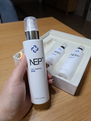 SOONWITH 순위드 NEP+ 스킨케어 3종 세트 — 5점을 준 리뷰어가 2021년 4월 올린 사용 사진