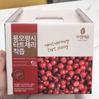 자연에온 몽모랑시 타트체리 착즙 100mL 10개입 2BOX — 5점을 준 리뷰어가 2021년 1월 올린 사용 사진