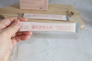 더리틀스 콜라겐부스터 — 5점을 준 리뷰어가 2022년 11월 올린 사용 사진