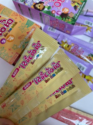 다나음 180도 칼슘젤리+아연면역젤리 — 5점을 준 리뷰어가 2021년 12월 올린 사용 사진