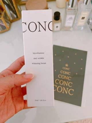 CONC 콩크 미로탐누스 안티링클 화이트닝 세럼 — 4점을 준 리뷰어가 2021년 2월 올린 사용 사진