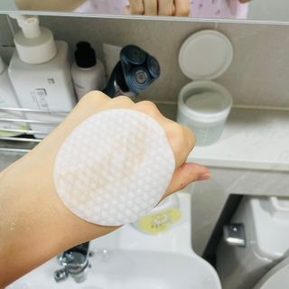 키노닉스 양배추 카밍 진정 토너패드 — 5점을 준 리뷰어가 2021년 8월 올린 사용 사진
