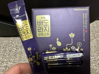 광동생활건강 나우 [광동] 배도라지 쌍화스틱 10mL x 100포 — 4.5점을 준 리뷰어가 2023년 2월 올린 사용 사진