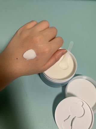 리더스코스메틱 리더스 카밍 클리어 밀크 필 클렌즈 밤 — 5점을 준 리뷰어가 2020년 12월 올린 사용 사진