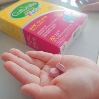 컬처렐 LGG 어린이 유산균 키즈츄어블 1개월분 — 5점을 준 리뷰어가 2021년 1월 올린 사용 사진