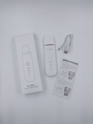 디하우트 랩 4 in 1 갈바닉 아쿠아 워터 필링기 스킨스크러버 — 4점을 준 리뷰어가 2021년 12월 올린 사용 사진