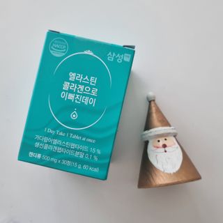 체인미 엘라스틴 콜라겐으로 이뻐진데이 500mg x 30정 — 5점을 준 리뷰어가 2021년 12월 올린 사용 사진