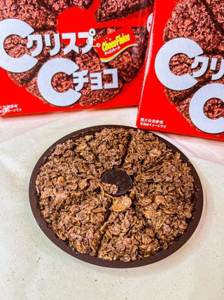 NISSIN 닛신 크리스피 초코 — 5점을 준 리뷰어가 2022년 12월 올린 사용 사진
