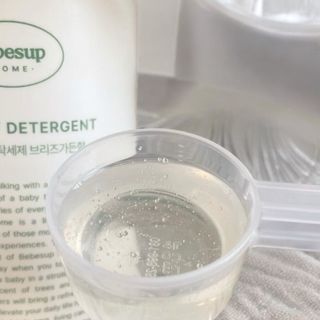 베베숲 홈 아기 세탁세제 브리즈가든향 — 5점을 준 리뷰어가 2024년 7월 올린 사용 사진