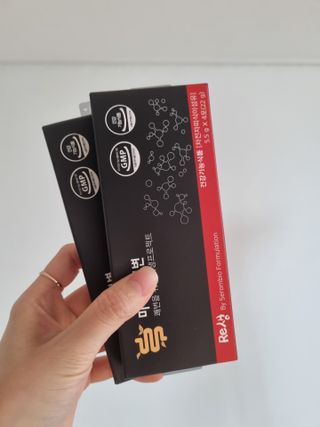 새롬바이오 리생 [미쾌변] 차전자피 식이섬유 건강기능식품 3팩 — 5점을 준 리뷰어가 2021년 6월 올린 사용 사진