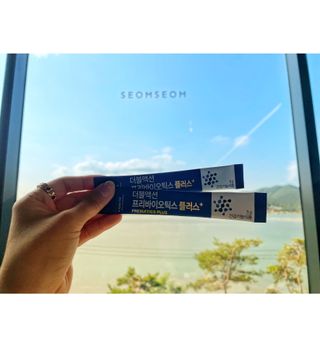 메이준뉴트리 더블액션 프리바이오틱스 플러스+ — 5점을 준 리뷰어가 2021년 6월 올린 사용 사진