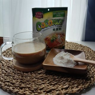 [유픽] 코코넛 커리부터 칵테일까지, 춘광 코코넛 크림 파우더 3입, 2세트, 총 6개 — 5점을 준 리뷰어가 2021년 2월 올린 사용 사진