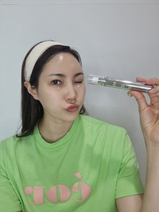 [지투셀] 얼티메이트 리바이벌 아이 크림 — 5점을 준 리뷰어가 2024년 2월 올린 사용 사진